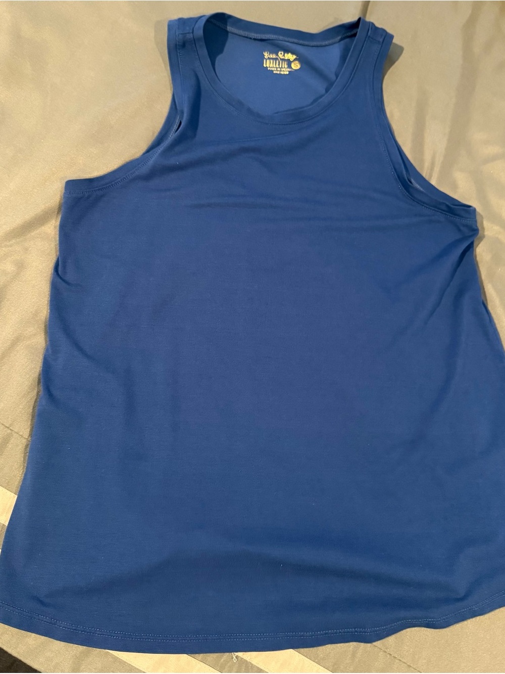 Lilly Pulitzer Women Luxletic Royal Blue Tank Top